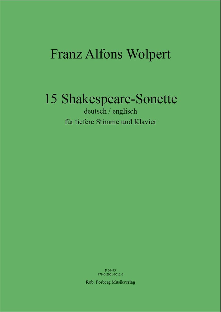 15 Shakespeare‐Sonette